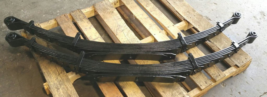 Dodge Ram 3500 2500 Softride Rear Leaf Springs 1in Lift - Super Smooth