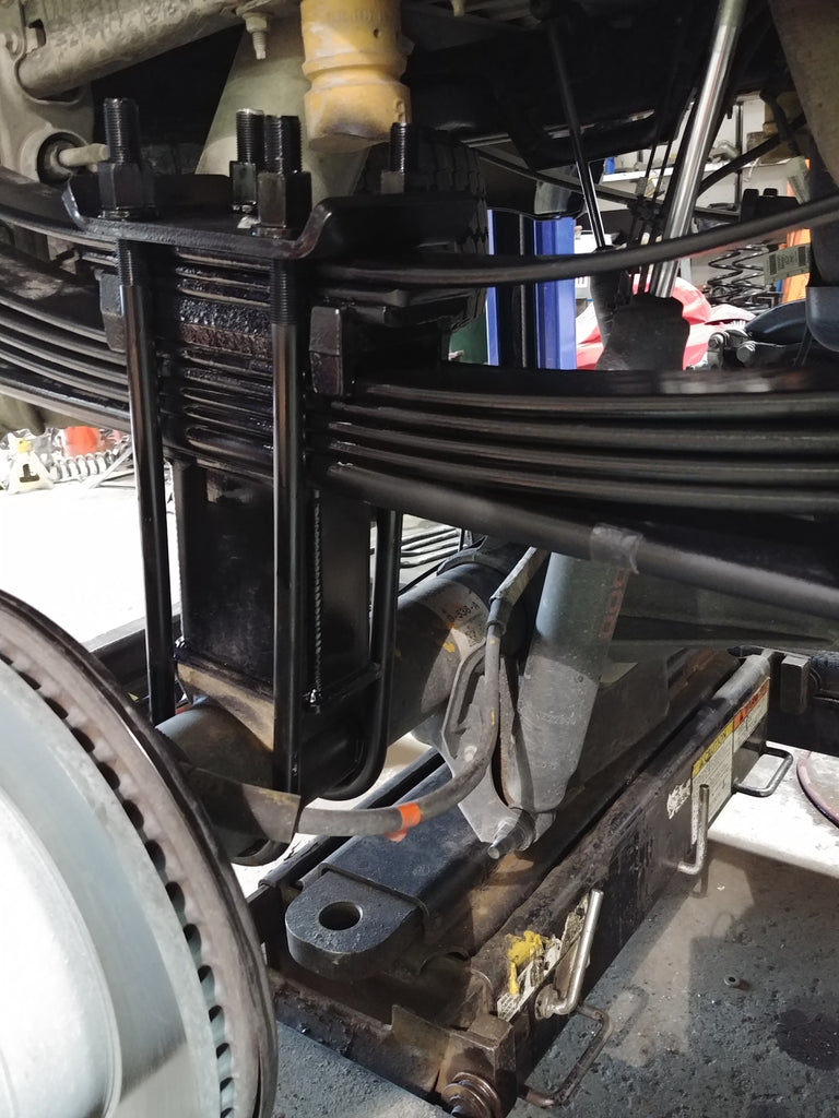 CARRIER SPRING - Abbotsford Suspension & ADD A LEAF Modification 2019 F350 F250