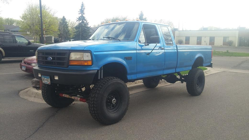 Ford F250 1994 Custom Lift Kit 4" over Stock