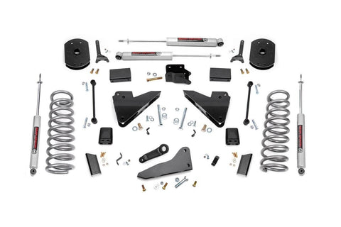 5IN DODGE SUSPENSION LIFT KIT | COIL SPRINGS | RADIUS DROPS (14-18 RAM 2500 4WD)
