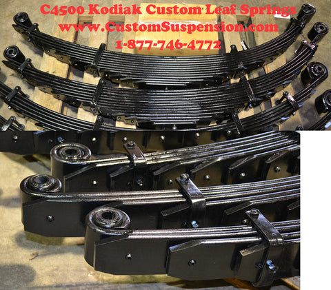 Kodiak Topkick C4500 Custom Lift Springs Rear 10" - Pair