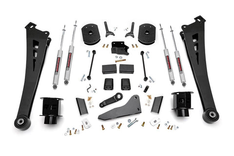 5IN DODGE SUSPENSION LIFT KIT | COIL SPACERS | RADIUS ARMS (14-18 RAM 2500 4WD)