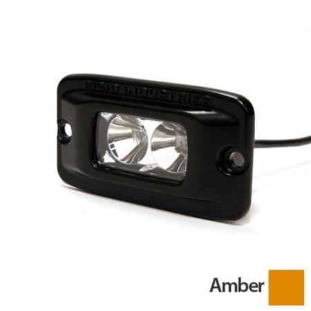 Rigid Industries SR-M2 Flush Mount Wide Amber LED Light - 93212