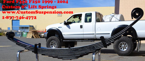 Ford F250 (1999-04) Front Lift Spring 08" - Pair