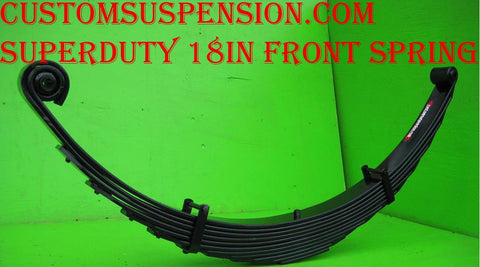 Ford F250 (1999-04) Front Lift Springs 18" - Pair