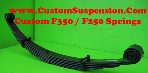 Ford F350 (1980-98) Front Lift Springs 08" - Pair