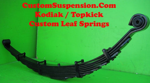 Kodiak Topkick C4500 Custom Front Lift Springs 6" - Pair