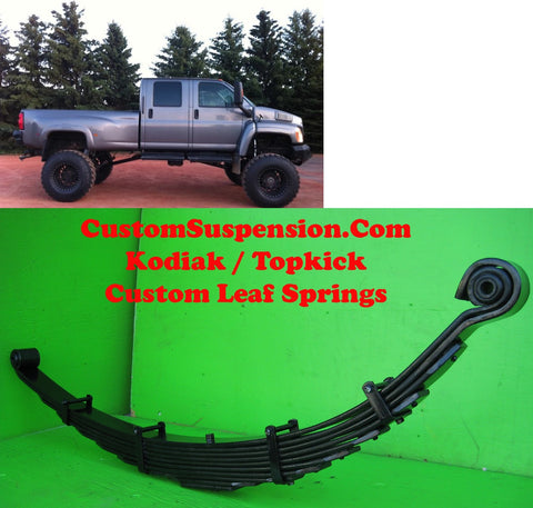 Kodiak Topkick C4500 Custom Front Lift Springs 8" - Pair