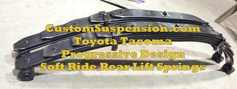 Toyota Tacoma 2wd/4x4 2005 - 2014 Custom Rear Lift Springs 2" Progressive - Pair