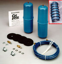 2007-2008 Ford E250 (w/o factory bed) - Firestone "Coil-Rite" Air Bag Helper Springs (NO-DRILL) [FRONT]
