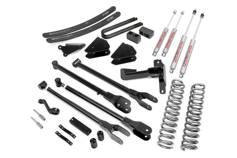 6IN FORD 4-LINK SUSPENSION LIFT KIT (05-07 F-250/350 | DIESEL - W/O OVERLOADS )