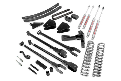 6IN FORD 4-LINK SUSPENSION LIFT KIT (05-07 F-250/350 | GAS - W/O OVERLOADS )