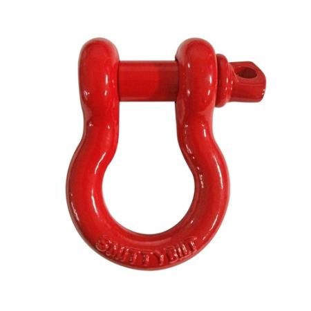 Smittybilt 3/4 Inch D-ring Shackle (Red) - 13047R