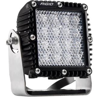 Rigid Industries Q Series Pro Diffused Driving LED Light (Black) - 544513