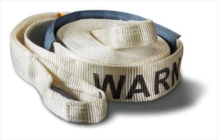 Warn Premium Recovery Strap (White) - 88924