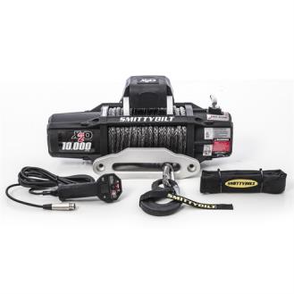 Smittybilt X2O-10K Waterproof Synthetic Rope 10000lb Wireless Winch Gen2 with Fairlead - 98510