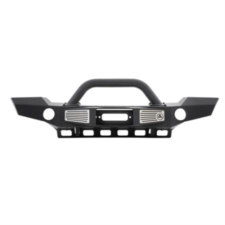Smittybilt XRC Atlas Front Bumper with Grill Guard and Fog Light Holes (Black) - 76892