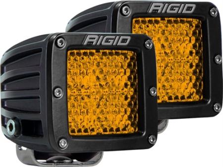 Rigid Industries D-Series Dually Rear Facing Dual Function LED Lights - 90151