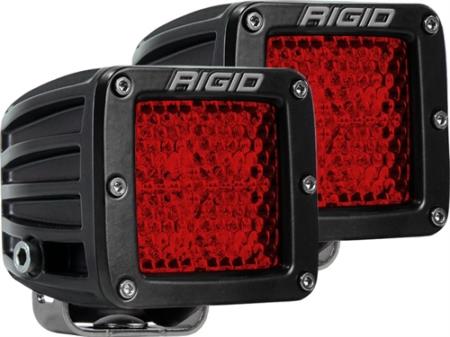 Rigid Industries D-Series Dually Rear Facing Dual Function LED Lights - 90153