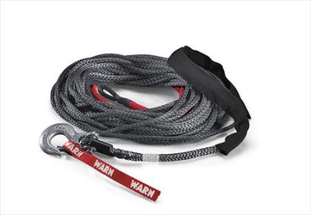 Warn Spydura Synthetic Winch Rope (Black) - 88468