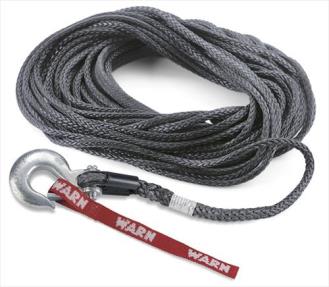 Warn Spydura Synthetic Winch Rope (Black) - 87915