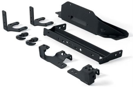 Warn Winch Mounting Plate (Smooth Black) - 88140