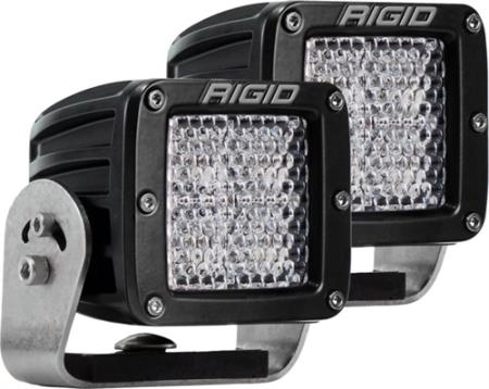 Rigid Industries D-Series Dually Heavy-Duty 60 Degree Diffused LED Lights - 222523
