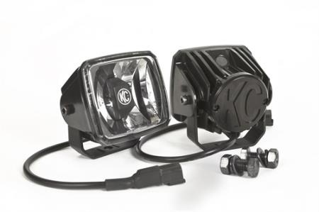 KC HiLites Gravity LED Fog Light Kit (Black) - 432