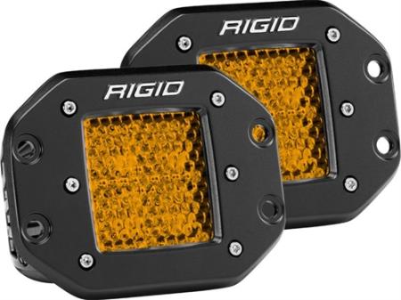 Rigid Industries D-Series Dually Rear Facing Dual Function LED Lights - 90152