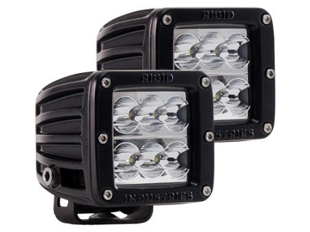 Rigid Industries Dually D2 Wide Beam LED Light - Set of Two - 50211