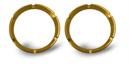 KC Hilites Color Bezel Ring (Gold) - 30552