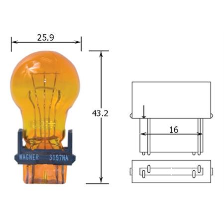Hella S8 Incandescent Bulb - H83010071