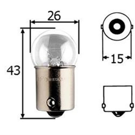 Hella G8 Incandescent Bulb - H83035011