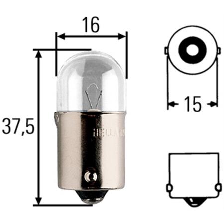 Hella G6 Incandescent Bulb - H83035091