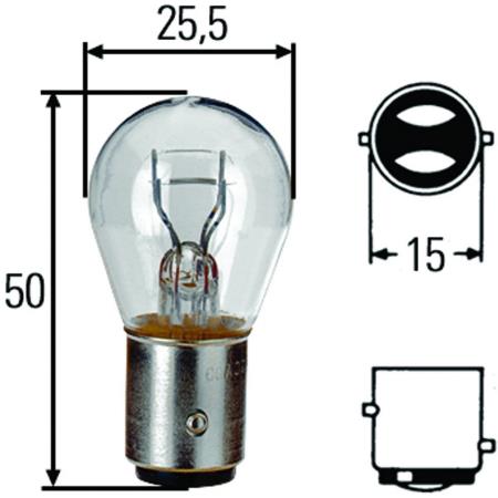 Hella S8 Incandescent Bulb - H83055021