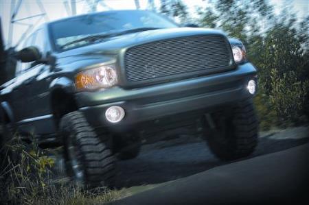 PIAA 2003-2008 Dodge Ram Mounting Bracket Kit,Mounts 540 Lamps to factory opening - 30320