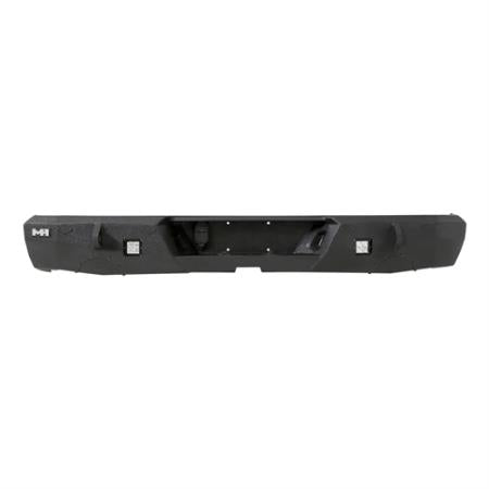 Smittybilt M1 Dodge Ram Rear Bumper with D-ring Mounts and Additional Rear Lights Included (Black) - 614802