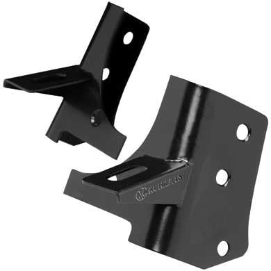 KC HiLites Windshield Light Mount Brackets (Black ) - 7311