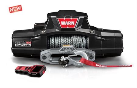 Warn ZEON Platinum 12-S Recovery 12000lb Winch with Spydura Synthetic Rope - 95960