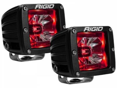 Rigid Industries Radiance Red Back-Light Pods (Black) - 20202